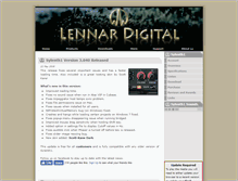 Tablet Screenshot of lennardigital.com